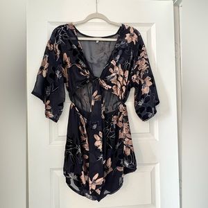 Tobi Tie-Front Romper